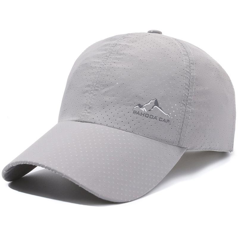 Summer Quick-Drying Men's Baseball Cap Sun Hat Women's Sports Cap Camping Hat