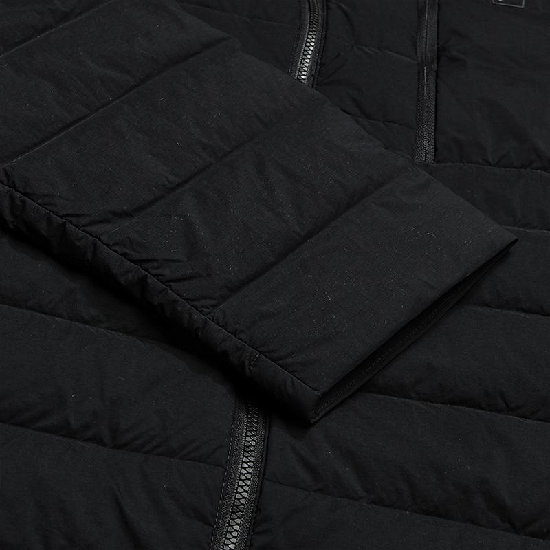 Fila Classic Minimalist Casual Commuter Versatile Stand Collar Down Jacket Men Outerwear Black F11M543909FBK