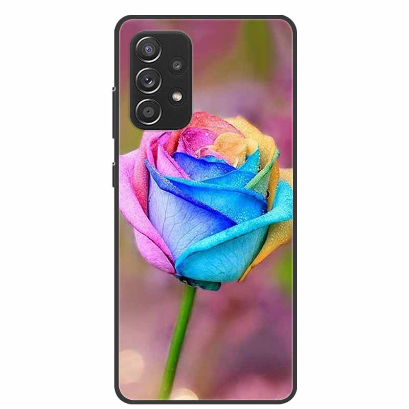 Pro Coque pouzdro Samsung A52s 5G Shockproof Měkký silikonový zadní kryt TPU Pro Samsung Galaxy A52s 5G pouzdro na telefon A52 S Roztomilý kreslený