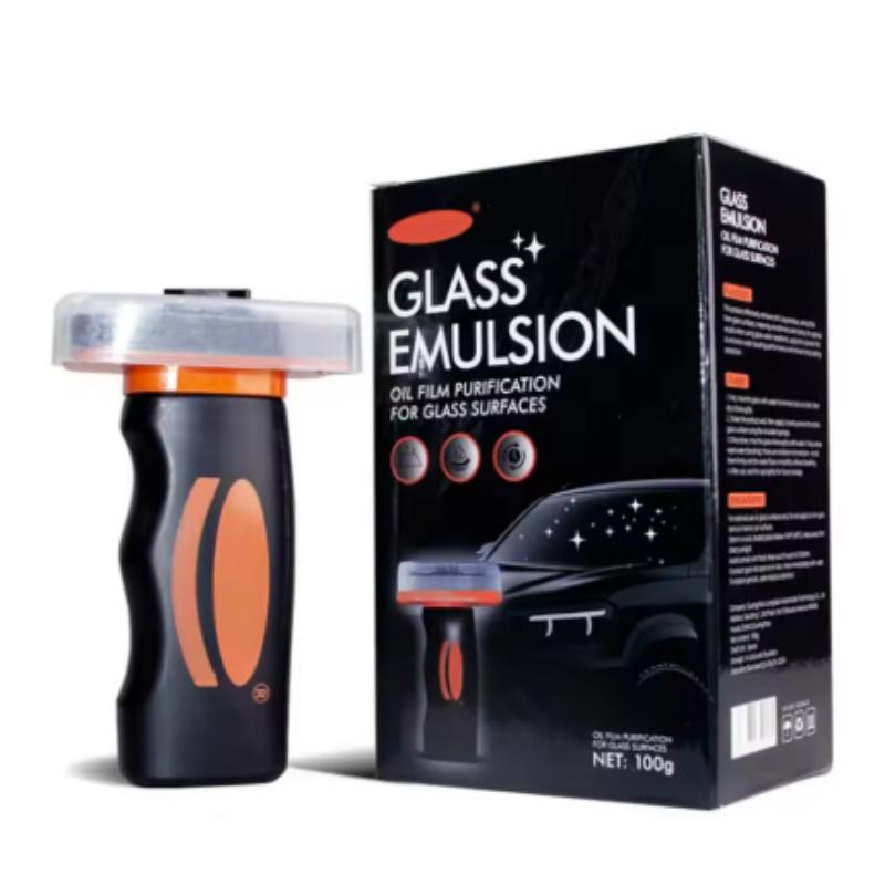 Glass Oil Film Cleaning Brush Windshield Oil Film Coating Cleaning Paste Automobile Foam Cleaner Without Damaging Glass