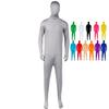 Cosplayholic Full Body Zentai 23 Maten Perfect voor Halloween en Schoolpak, Kleuren, Unisex, 130-190cm, Festivals! (Grijs, L)