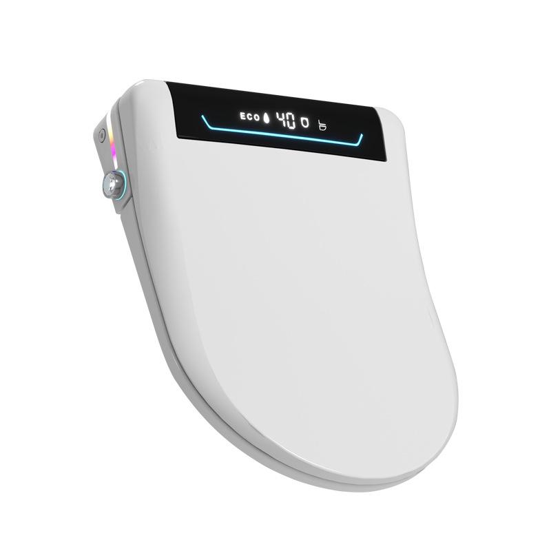 110V Smart Toilet Seat: Automatic Flip, Instant Heating, Electric Flush, Drying, Heated Seat