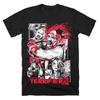 Terrifier 2 T-Shirt Men Art The Clown Cult Slasher Graphic Short Sleeve Oversized Streetwear L