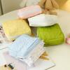 1PC Mini Square Sanitary Napkin Storage Pouch Polyester Cotton Period Bag Flower Design Makeup Bags Girls Travel Storage Bag