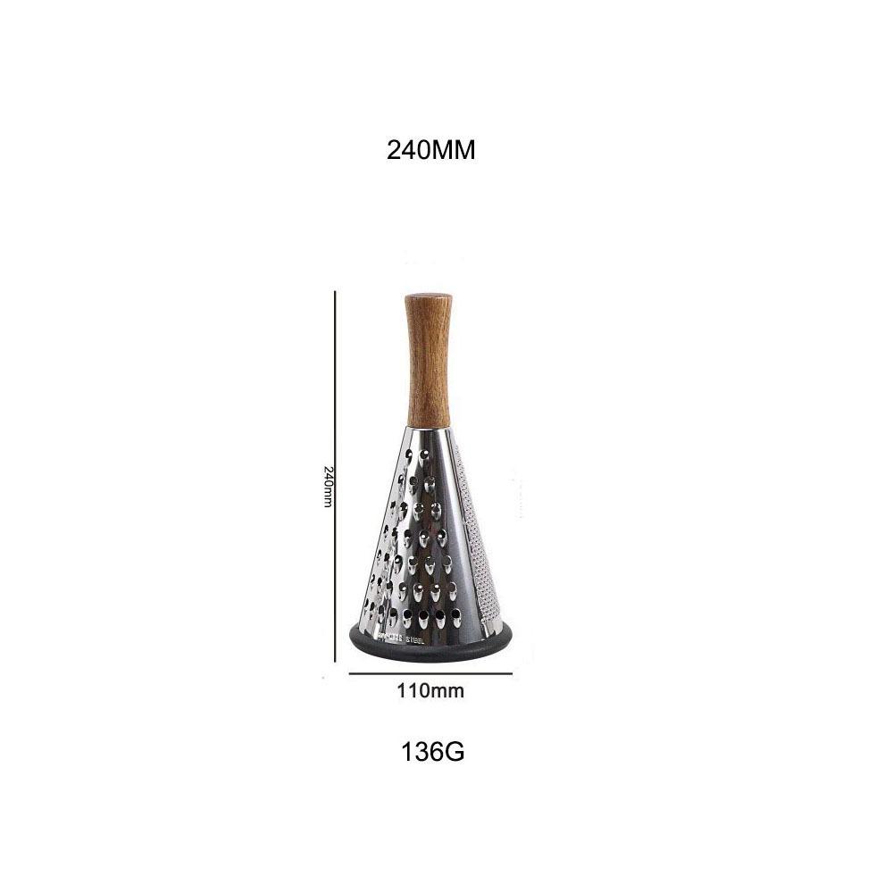 Wood Handle Parmesan Shaver Triple Function Vegetables Cheese Grater Kitchen Tools