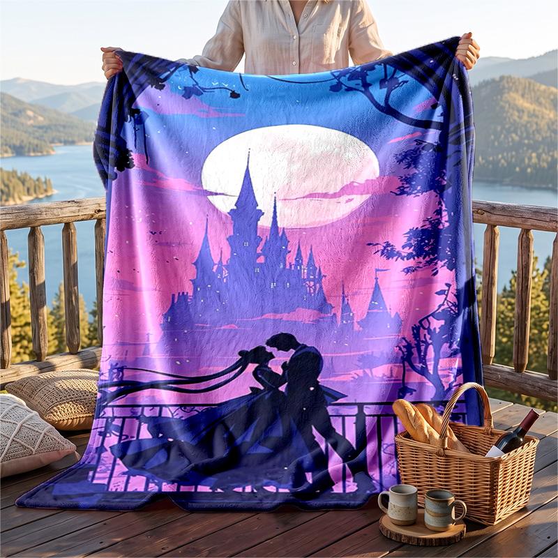 Coperta in Flanella Calda, Coperta Leggera e Accogliente di Sailor Moon per Letto, Divano e Uso Quotidiano