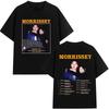Britain Band Morrissey Tour 2026 Graphic T Shirts Men Women Harajuku Vintage Pure Cotton Short Sleeve Tshirt Punk Streetwear