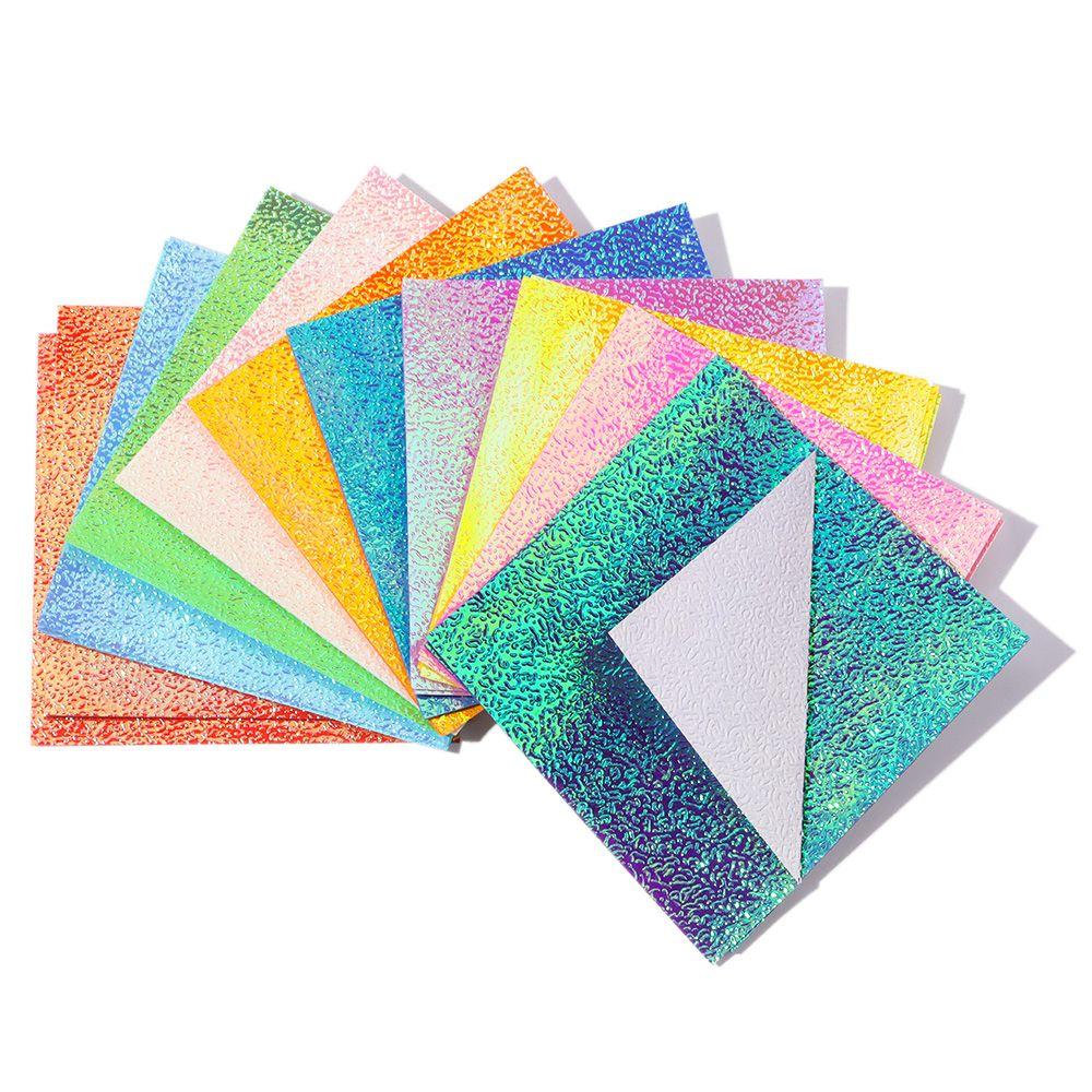 Material Scrapbooking Decoration Glittering Origami Paper DIY Accessories Square Folding Papers