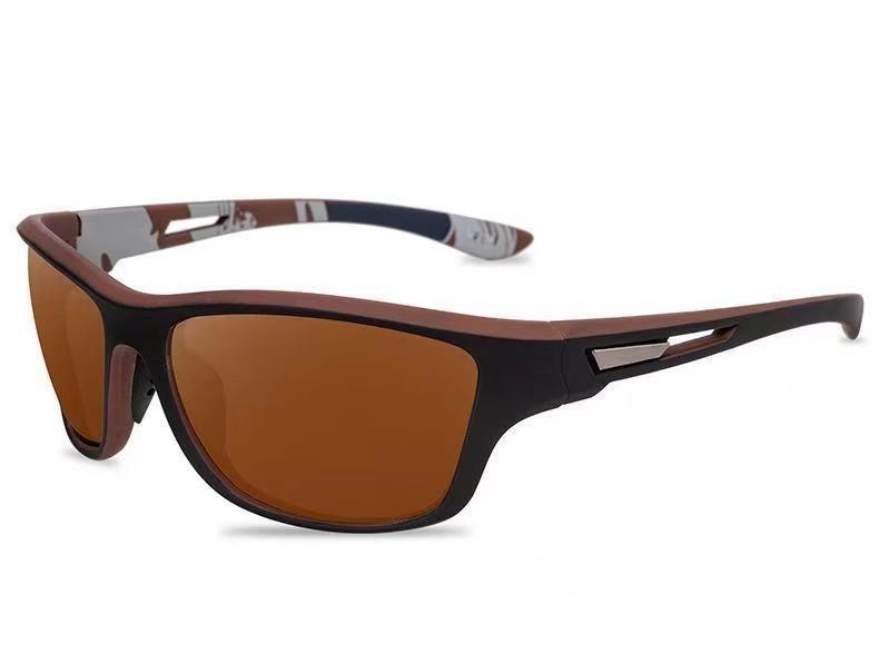 Outdoor Sports Sunglasses Men Uv400 Polarized With Pc Lenses For Travel And Party