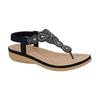 Womens/Ladies Selene Jewelled Sandals
