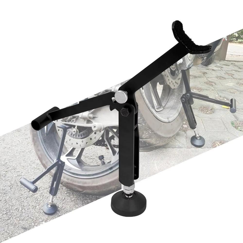 Foldable Motorcycle Lift Stand Labor Saving Motorcycle Wheel Support Stand  Motorbike Parts