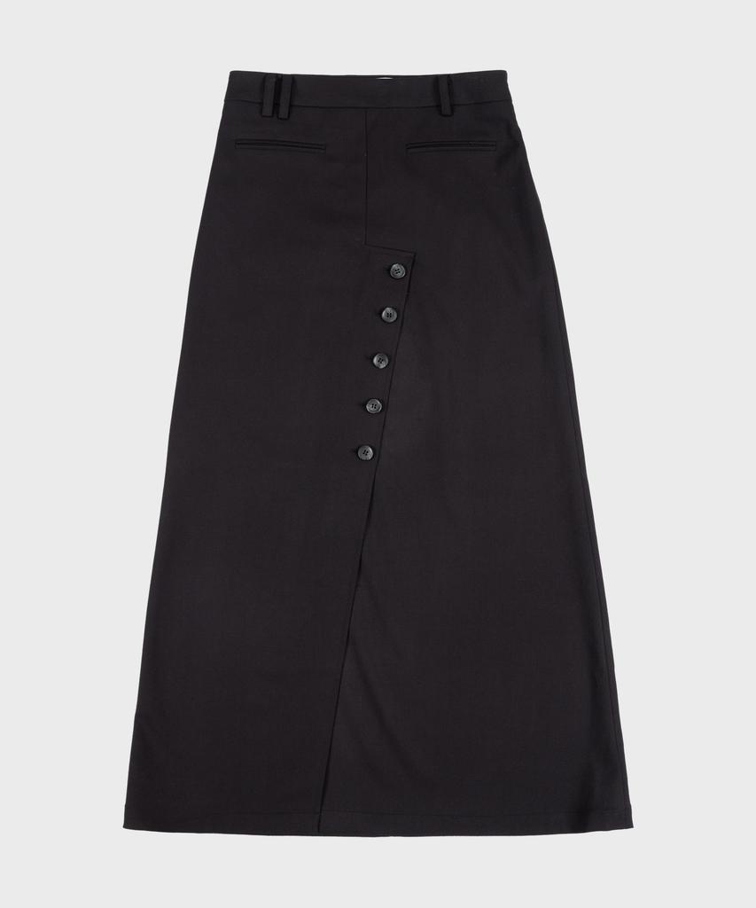 Media 82 Button Long Skirt