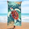 Microfiber Beach Towel Printed Beach Towel Absorbent Beach Towel