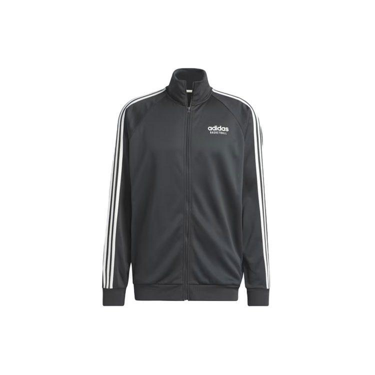 adidas Jackets Men's Black Stand Collar Moderate Other IL2189