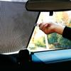 Retractable Windshield Sun Shade Front Windscreen Cover Suction Cup Sunshade Reflective Foil UV Protection Foldable Sun