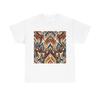 Unisex Adult T Shirt Ikat Cocker Spaniel Abstract Pattern Vibrant
