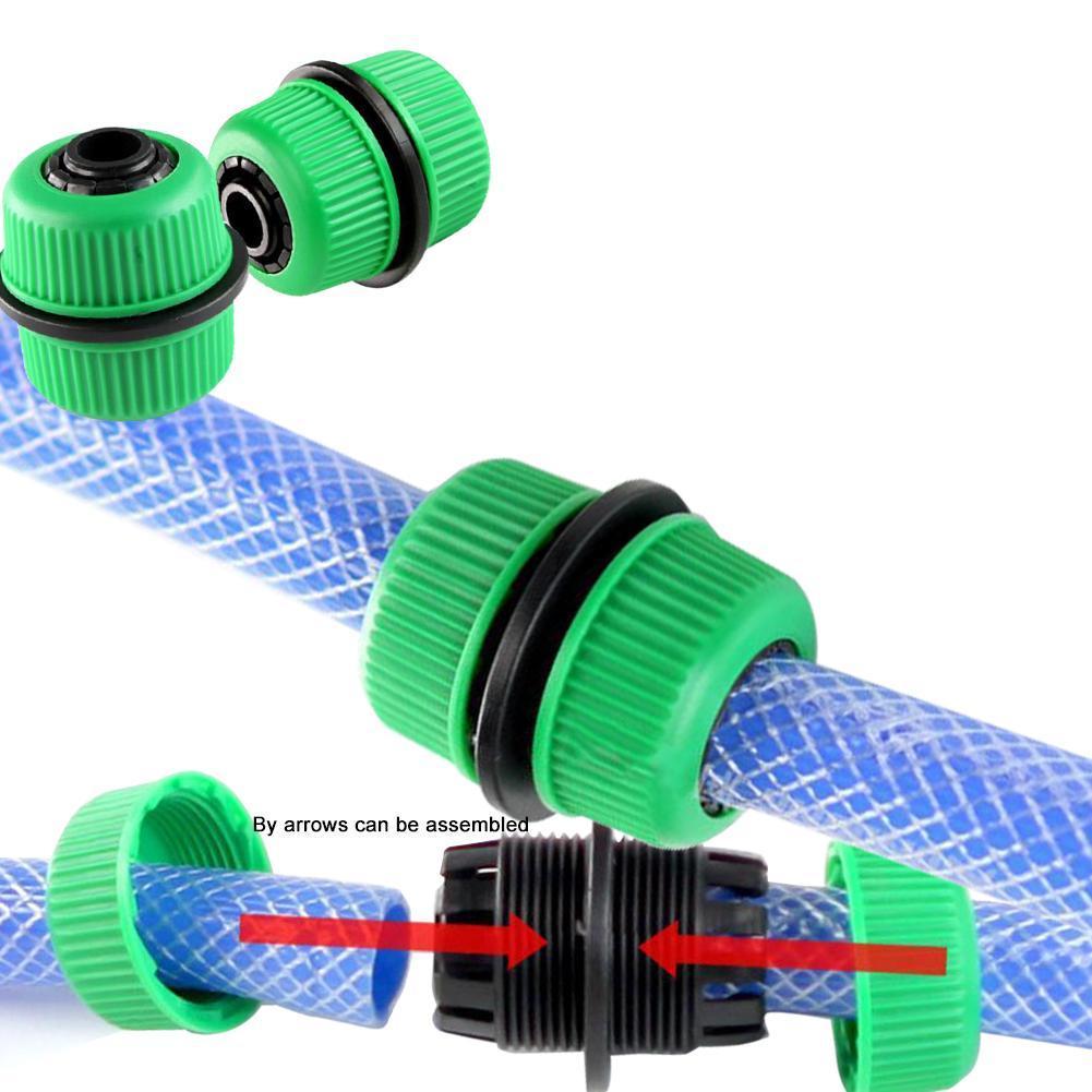 Garden Water Hose Connector Pipe Quick Connectors Joining Mender Repair Tools