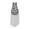Brooch Tassel Chain Shoulder Board Punk Epaulette Jewelry Fringe Shoulder Mark  Unisex