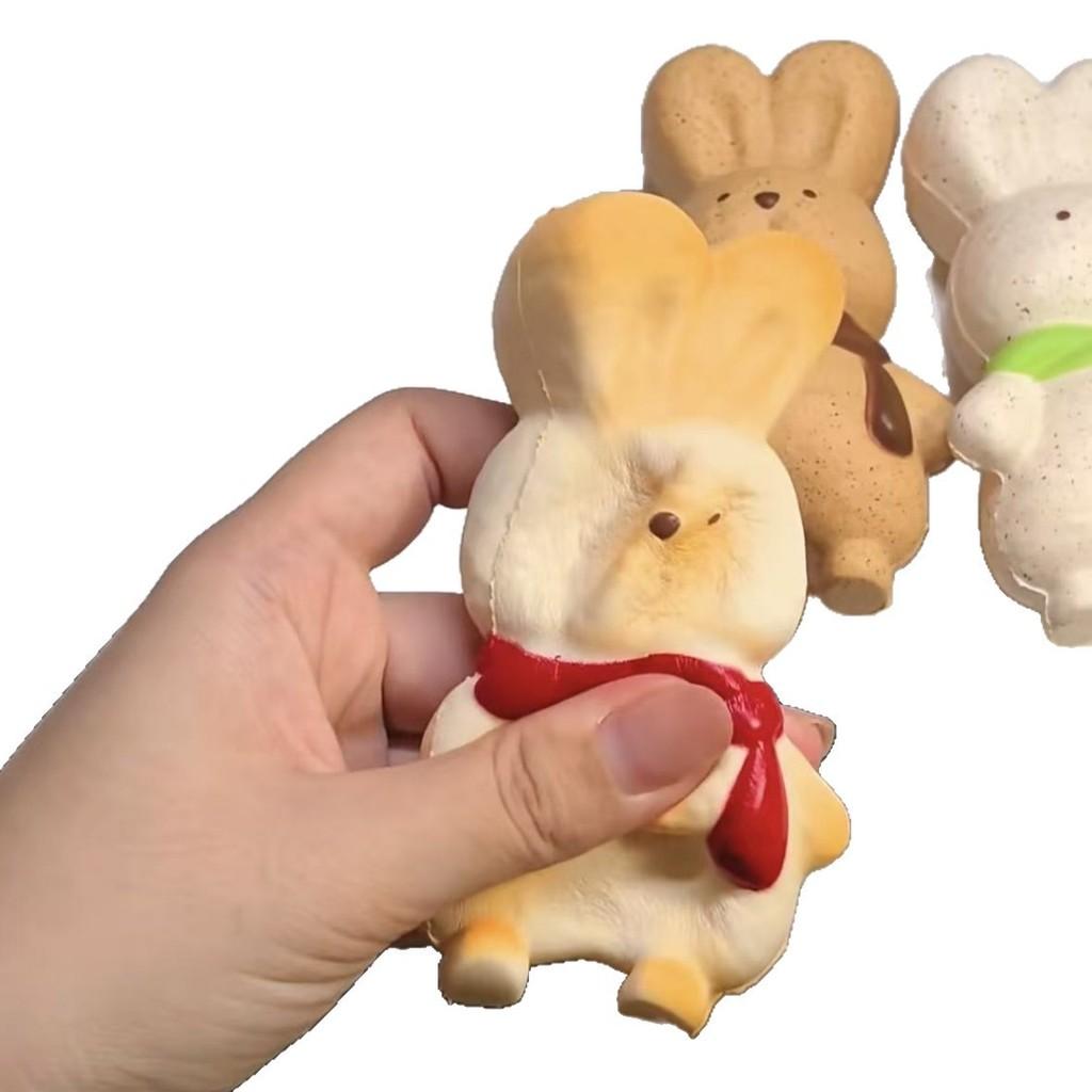 Soft Plush Bunny Toy With Slow Rebound Foam For Toddler Development