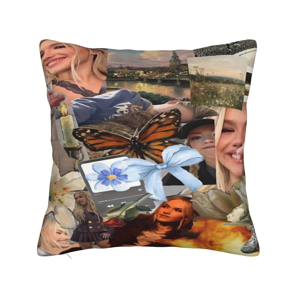 Freya Skye Singer Tour Pillowcases Merch Printed Cushion Cover Pillow Covers Home Decorations Square Multiple Sizes