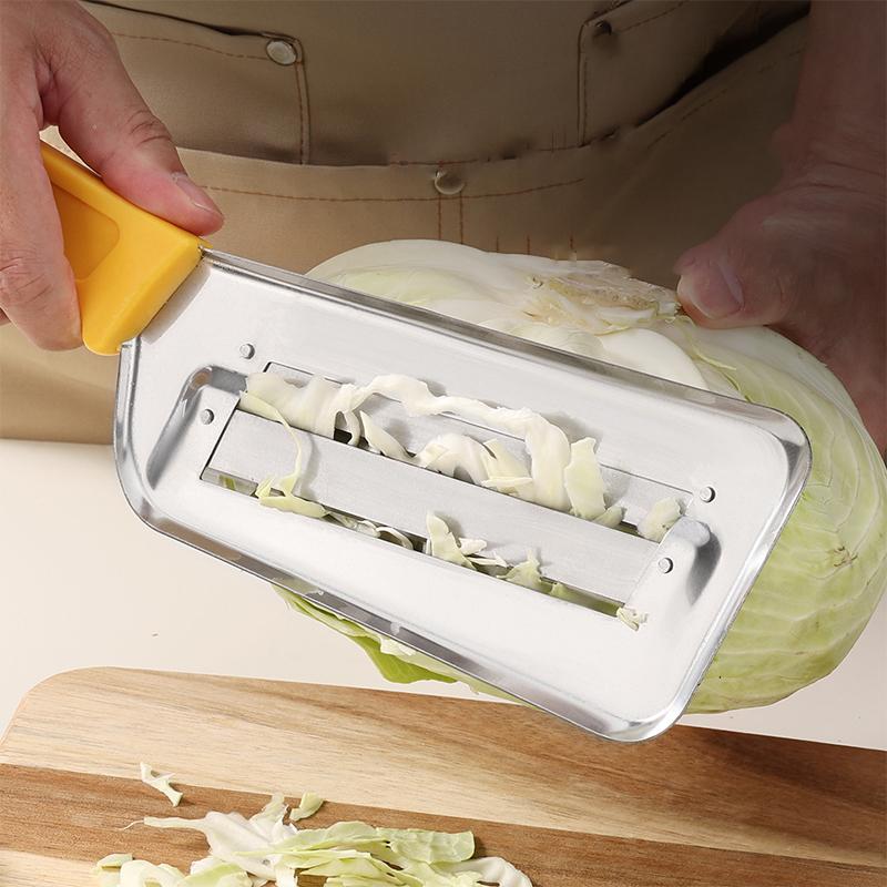 Stainless Steel Cabbage Slicer Multi-functional Cabbage Slicer With Handle Suitable For Slicing Cabbage And Vegetables+