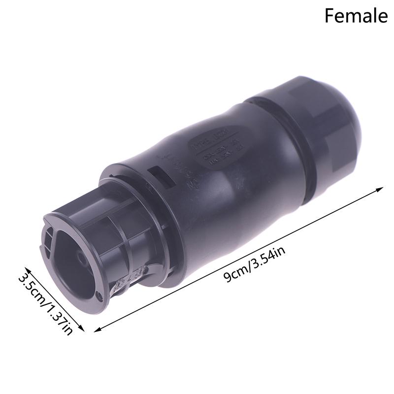 Bc01 3 Pin Connector Ac Male Female Ip68 For Solar Grid Tie Micro Inverter Hoymiles Deye Apsystems Pv Panel Power Setup Adapter