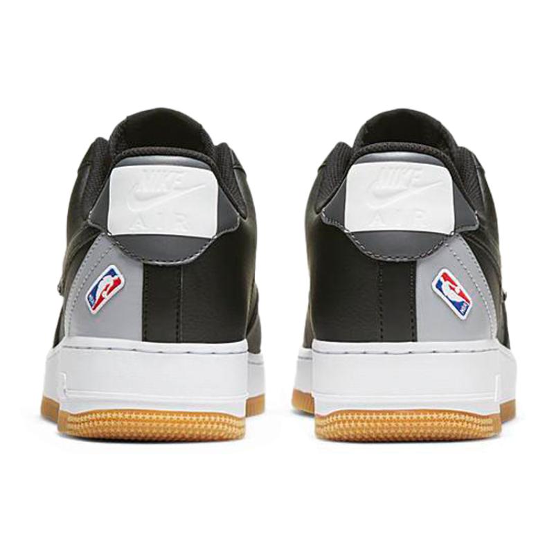 Nike Air Force 1 Low '07 Nba Black Silver Sneakers CT2298-001