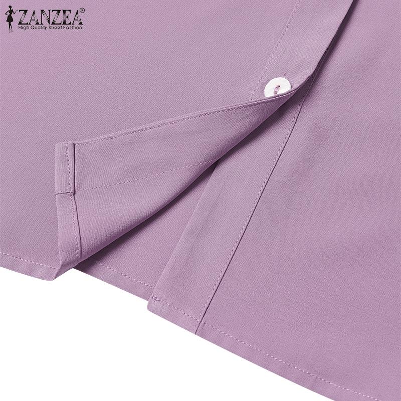 ZANZEA Spring Women Off Shoulder Spaghetti Strap Tops