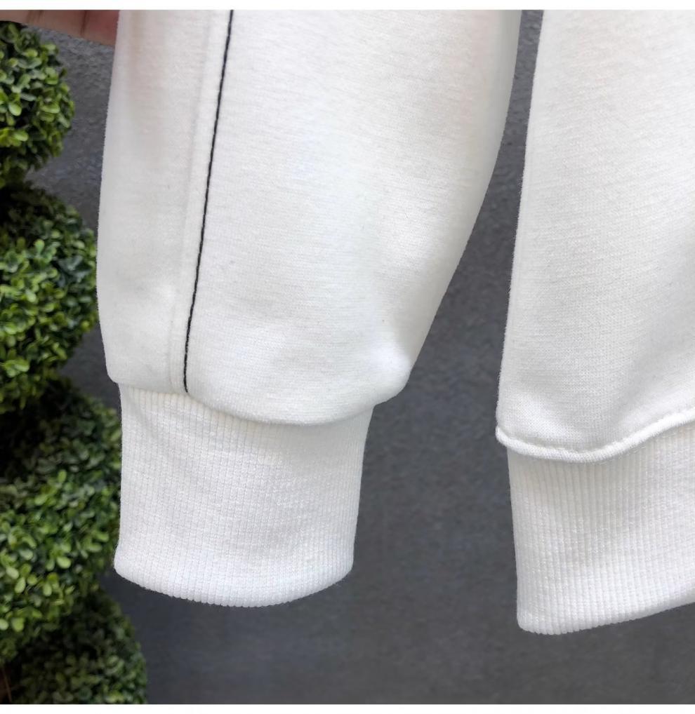 Men's Heavyweight Round Neck Sweatshirts, Trendy Spring/Autumn Long Sleeve Tops
