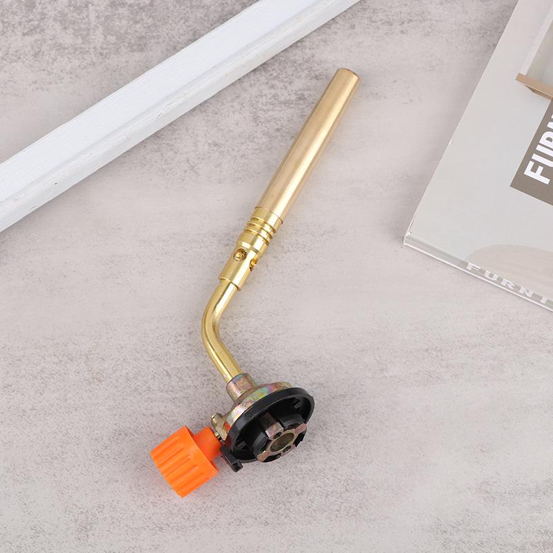 Butane Burner Welding Gas Torch Flame Gun Brazing Flamethrower Outdoor Camping Bbq Portable Soldering Heat Gun