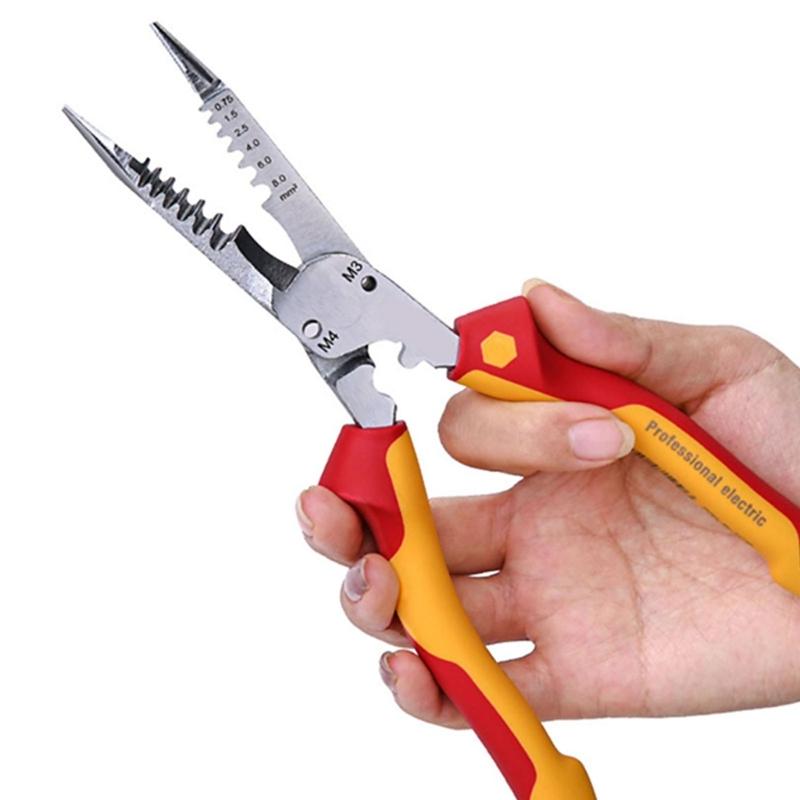 Wire Strippers for Splitting Stripping Wire Multifunctional Special Wire Stripping Pliers Electrician Tool