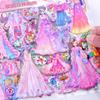 Puffy Lace Skirt Princess Dress Up Stickers Puffy Lace Skirt Princess Changing  Xmas Gifts