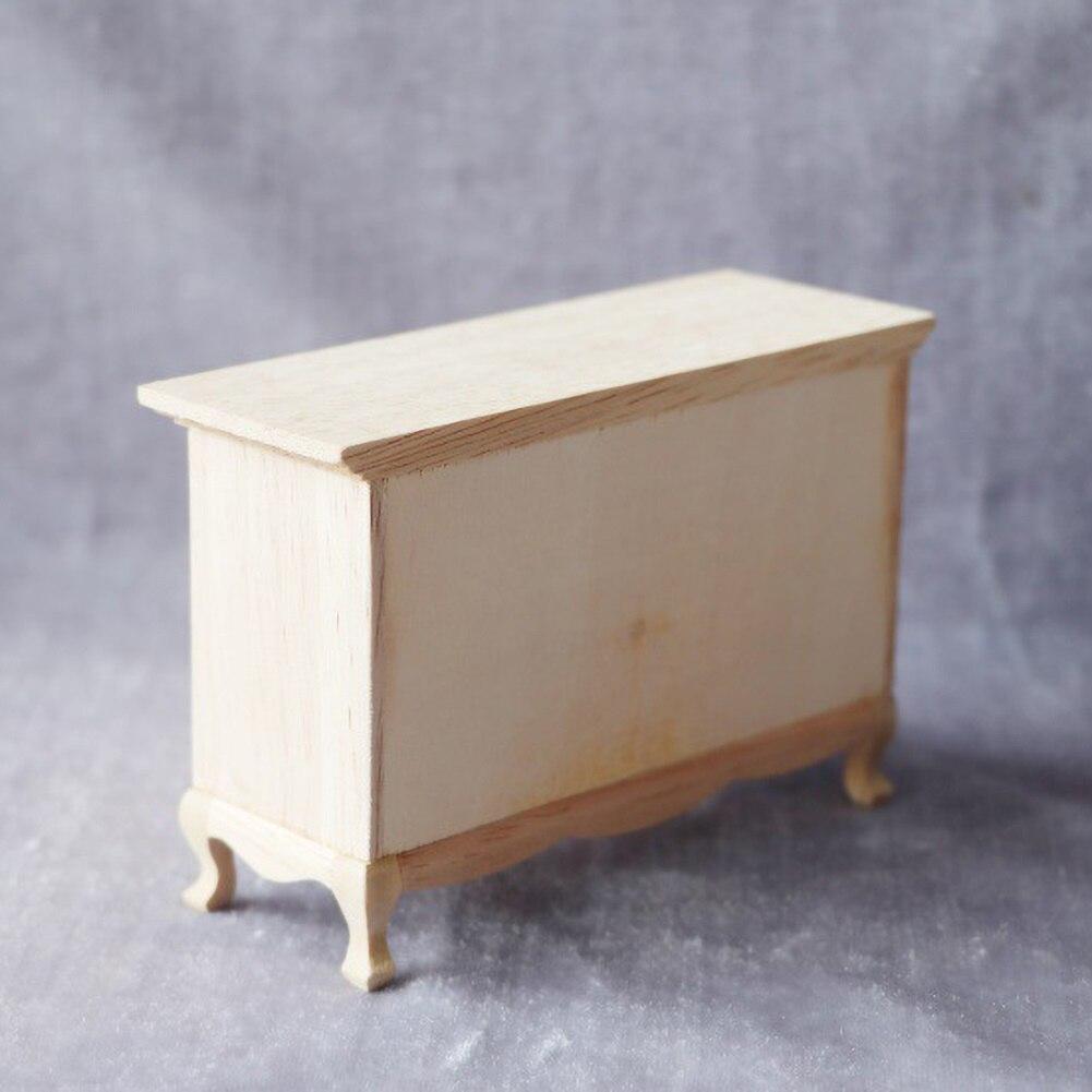 Mini Meuble en Bois Simulé Maison de Poupée Figurine Modèle Jouet Réaliste Maison de Poupée Miniatures Figurines 1/12 Accessoires de Maison de Poupée