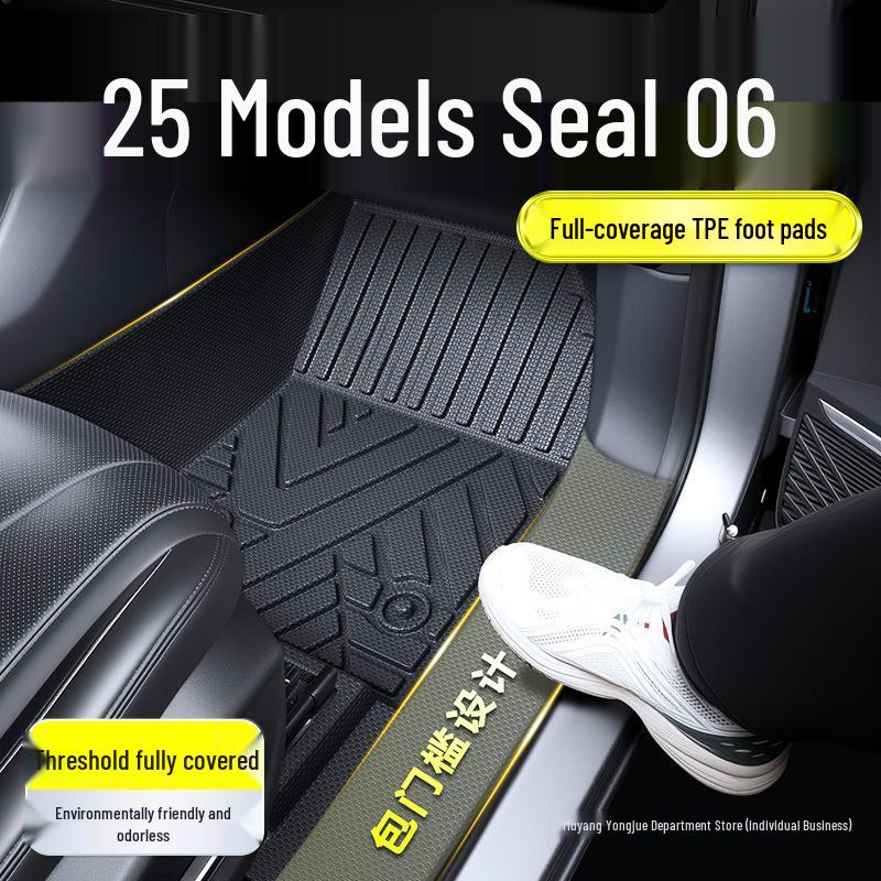 Full Coverage TPE Floor Mats for 2025 BYD Seal 06 DMi EV