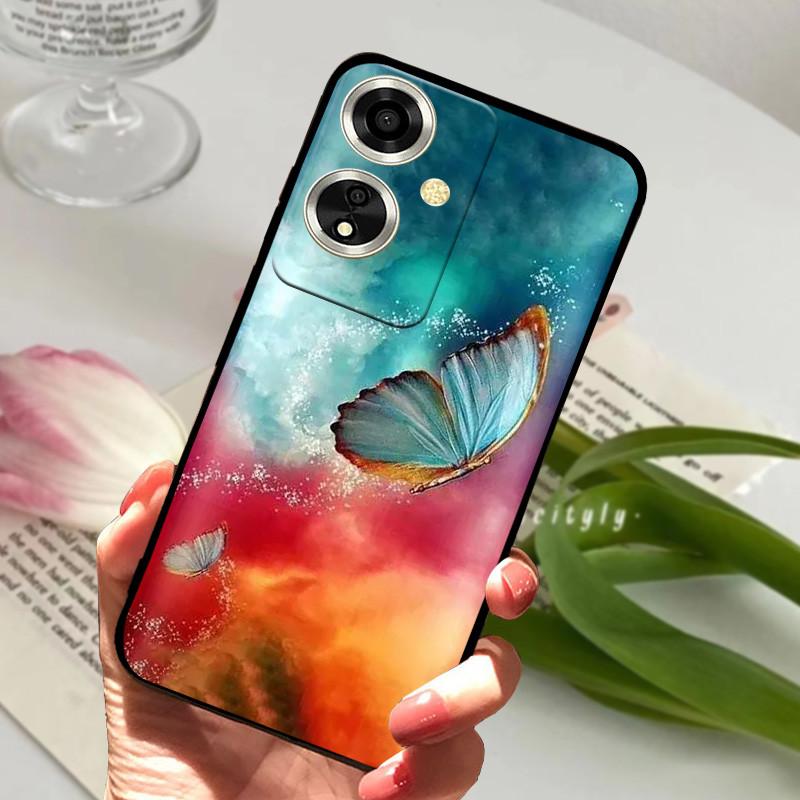 For Oppo A79 5G Case Shockproof Soft TPU Silicone Phone Cover For Oppo A79 5G Funda OppoA79 A 79 5G CPH2553 Capa Cartoon Painted