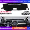 Για Toyota Rush Daihatsu Terios F800 2017~21 Αντιηλιακό Μαξιλάρι Αντιολισθητικό Πατάκι Κάλυμμα Ταμπλό Σκίαστρο Dashmat Αξεσουάρ Αυτοκινήτου