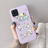 Case For Samsung A12 5G M12 F12 A 12 Cute Heart Flower Back Cover Soft Silicone Matte Protective Funda For Samsung Galaxy A12 5G