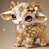 Animal Special Shaped 5D DIY Partial Drill Diamond Painting Kits for Adults Home Wall Decor Crystal Diamond Art 11.81 X11.81inch