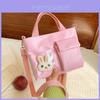 Kinder PU-Einschultertasche mit leichtem Design für Kindergartenmädchen