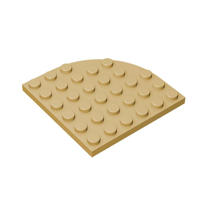 10PCS 6003 Plate Round Corner 6 X 6 Thin Building Blocks Moc Color Compatible with Brick DIY Spare Parts