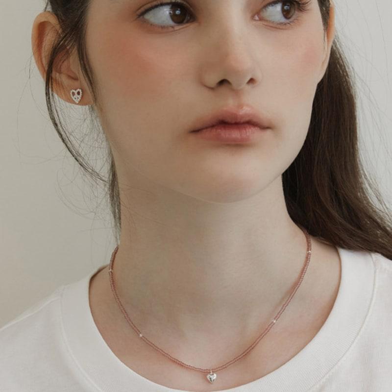 Tatiana (925 zilver) Love Some kralenketting NZ2449