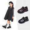 Neue Mädchenschuhe - Kinder Weichsohlige Retro Runde Zehen Flache Schuhe