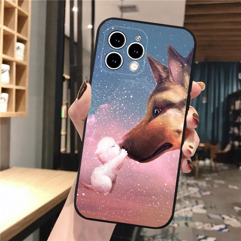 Deutscher Schäferhund Handyhülle für iPhone Samsung Galaxy Redmi Xiaomi Oppo OnePlus Note SA 7 8 9 10 11 12 13 14 20 21 22 23 53 54 Pro Max Plus Ultra