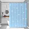 Thickened Partition For Bathroom Waterproof Shower Curtain No Need To Drill Holes