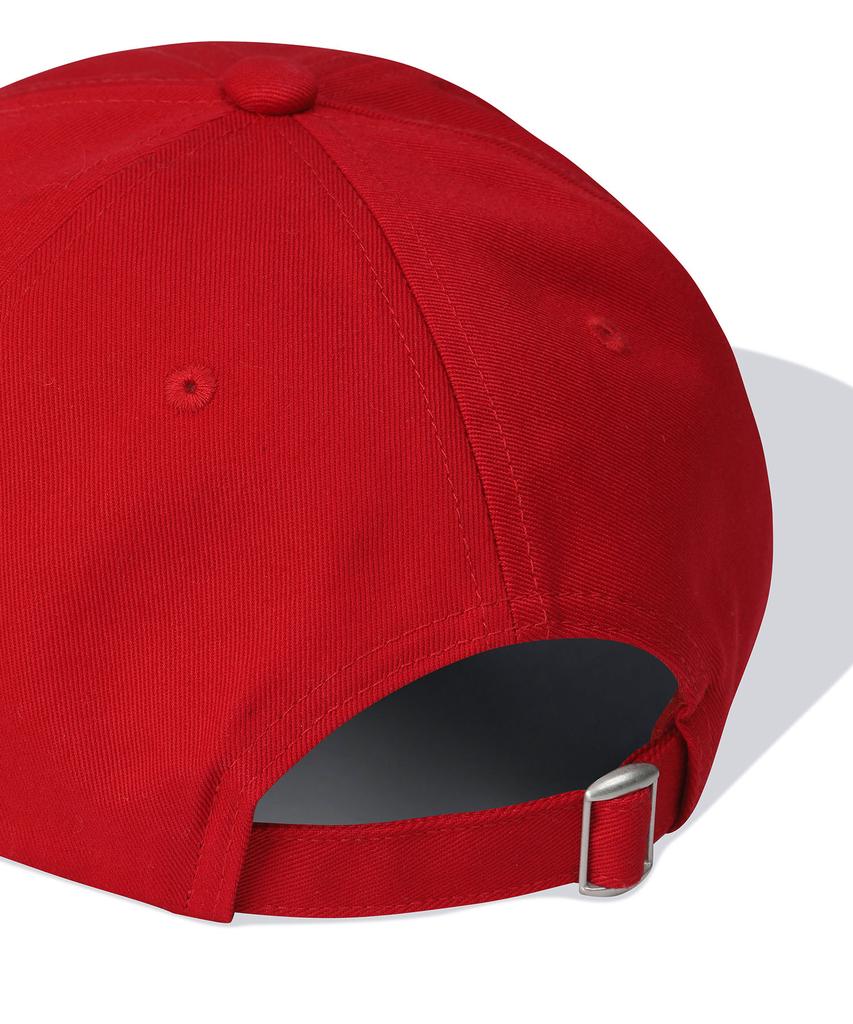 CGP Square Logo Ball Cap - Red