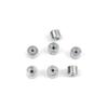 ECR016 100 Pieces Car Window Regulator Winder Repair Steel Cable Wire Rope End Fitting Pin Stop Sleeve Crimp Rivet 6.5x5/1.7 Mm