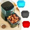 Fritadeiras de ar de silicone forno bandeja de cozimento reutilizável cesta de silicone pizza frango frito airfryer pan forro