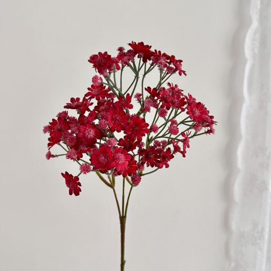 Artificial Baby's Breath Flower Mixed Fake Wildflower Gypsophila Bouquet for Wedding Floral Arrangement Party Home Decoration