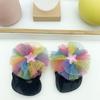 2PCS Spring Clip Ballet Hair Net Fashion Headdress Korean Bun Snood Girls Elastic Hair Net  Kids