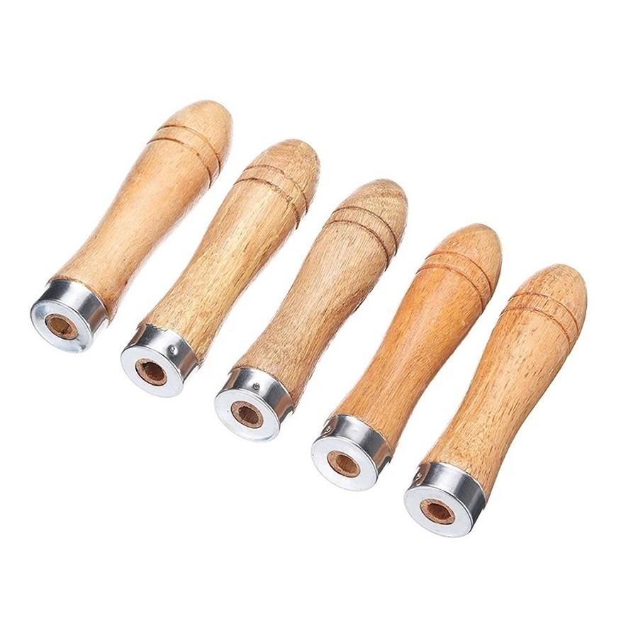 Wooden File Handle 5pcs For File Craft Tool Portable